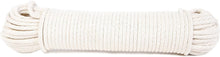 Load image into Gallery viewer, Cotton Sash Cord - Hanks - Various Sizes (Black or White)
